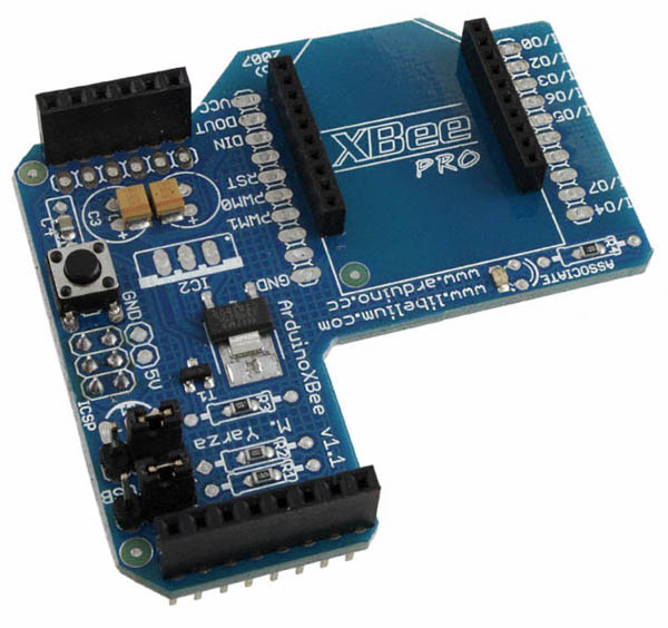 The Arduino Wireless shield Arduino Wireless shield